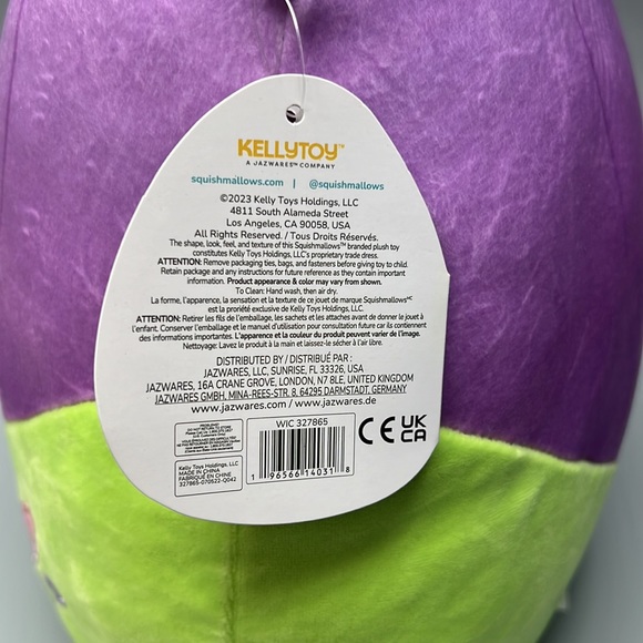 COPY - Squishmallow Jackie the Tulip NWT - Picture 3 of 11